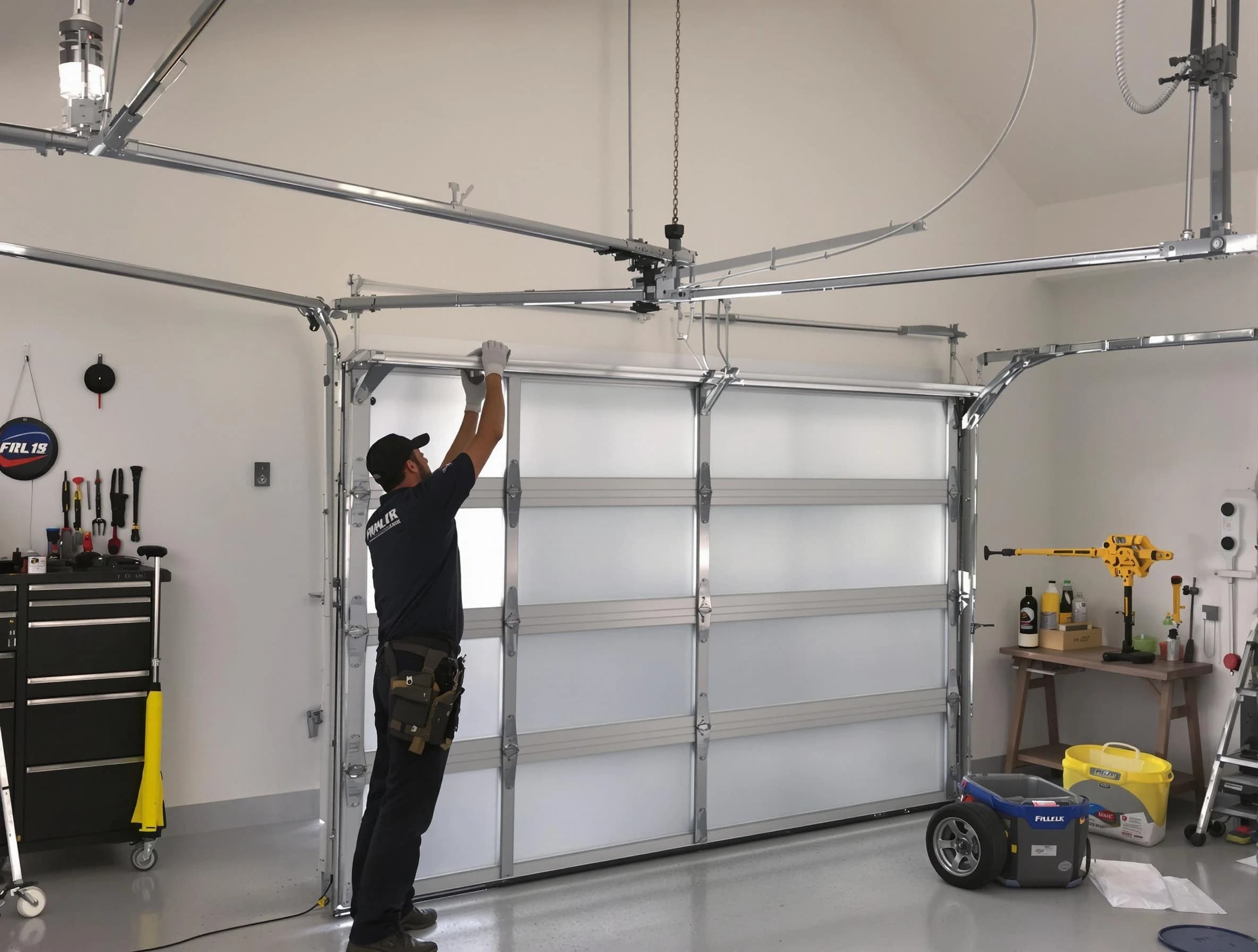 Albuquerque Garage Door Repair certified team performing precision garage door installation in Albuquerque