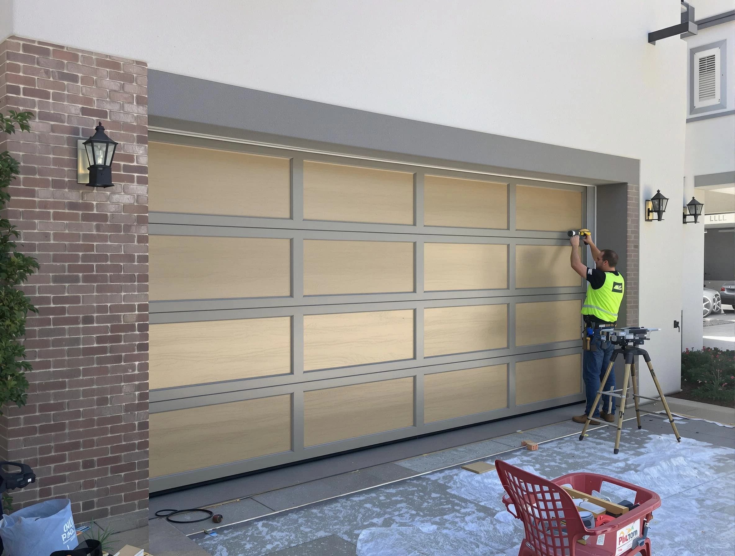 Garage door replacement service by Albuquerque Garage Door Repair in Albuquerque