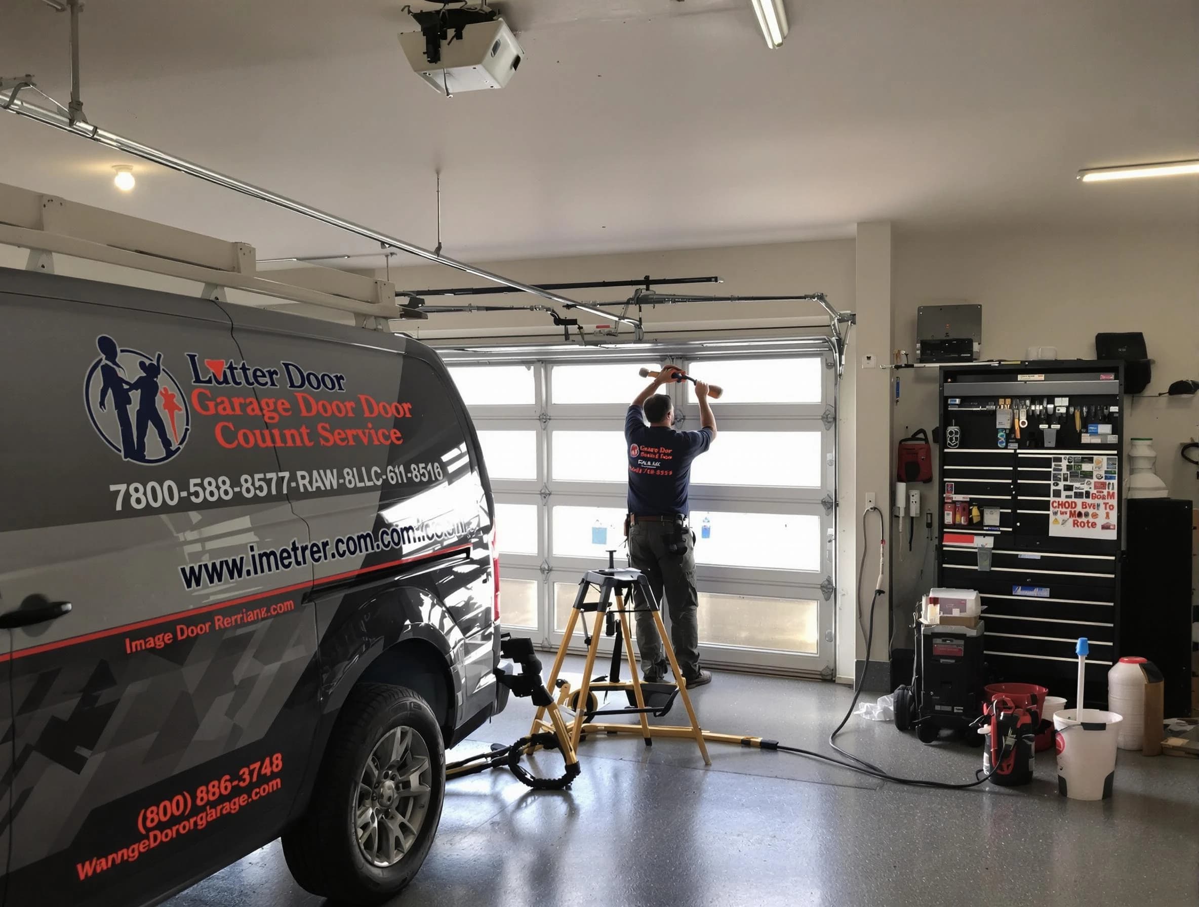 Albuquerque Garage Door Repair rapid response team performing same-day repair in Albuquerque